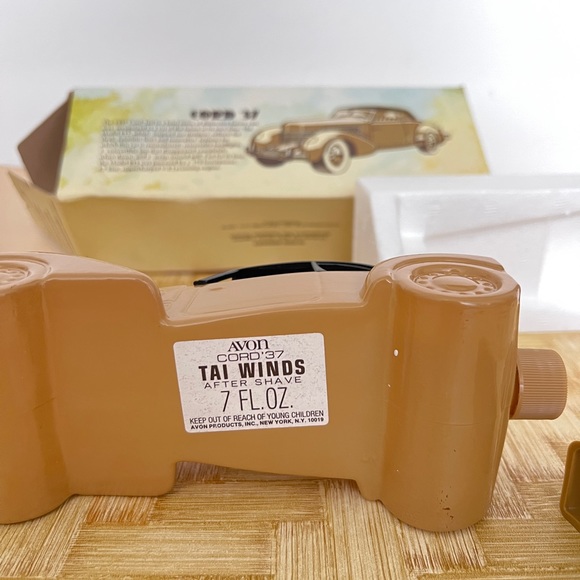Vintage Avon cord ‘37 tai winds aftershave 7fl oz. - Picture 5 of 7